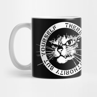 there is no authority but yourself Mug